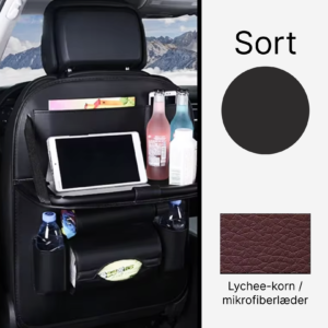 Rücksitz-Organizer fürs Auto – mit Klapptisch & mehreren Taschen
