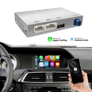 Mercedes Benz A B C E Klasse Apple CarPlay & Android Auto kabellos